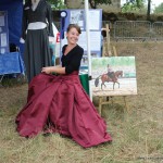 Sur le stand, on se laisse aller à rêver